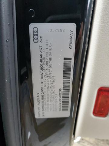 WAUL2AF20KN022279 Audi A6 Premium Plus