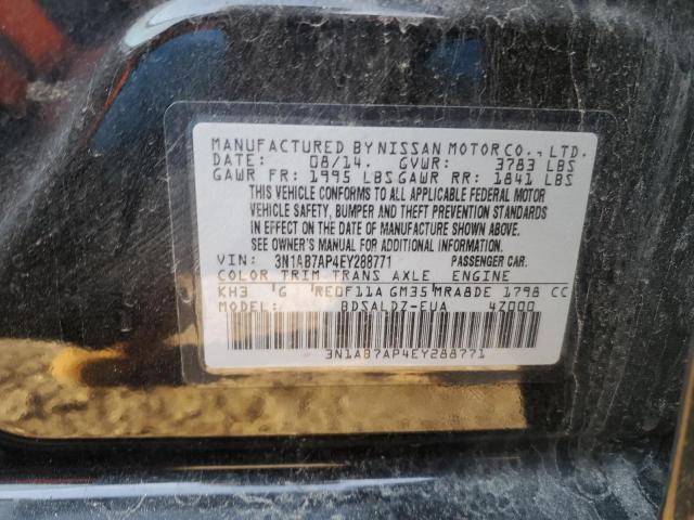3N1AB7AP4EY288771 Nissan SENTRA S