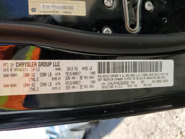 1C4NJPFAXED662583 Jeep Patriot Latitude