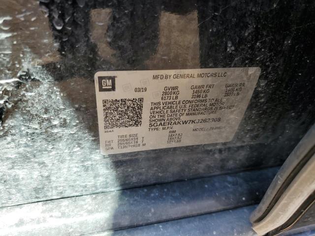 5GAERAKW7KJ262308 Buick Enclave