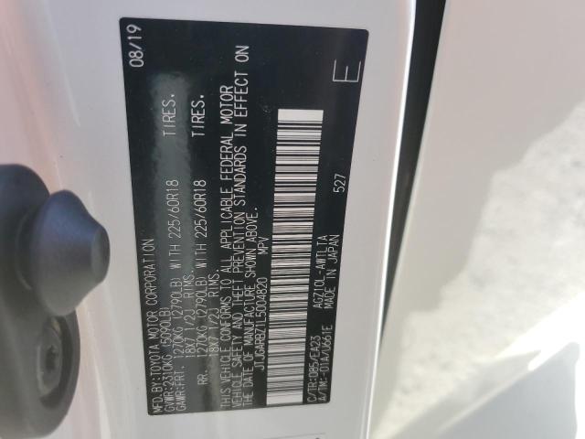 JTJGARBZ1L5004820 Lexus NX 300