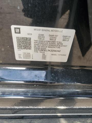 1GTU9FEL7KZ256342 GMC Sierra K1500 Denali
