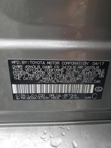 JTHCZ1BL9HA006979 Lexus Gs 350 Base