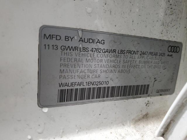 WAUEFAFL1EN025010 Audi A4 Premium Plus