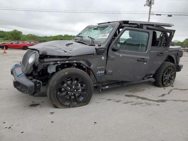 Auction sale of the 2022 Jeep Wrangler Unlimited Sahara 4xe, vin: 1C4JJXP67NW171157, lot number: 51499944