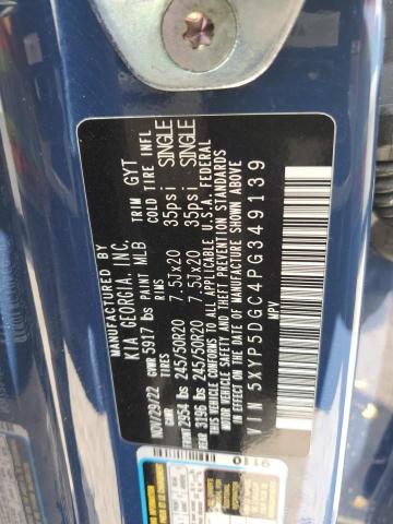 5XYP5DGC4PG349139 KIA Telluride Sx