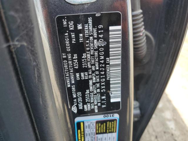 5XXG14J24MG020419 KIA K5 LXS