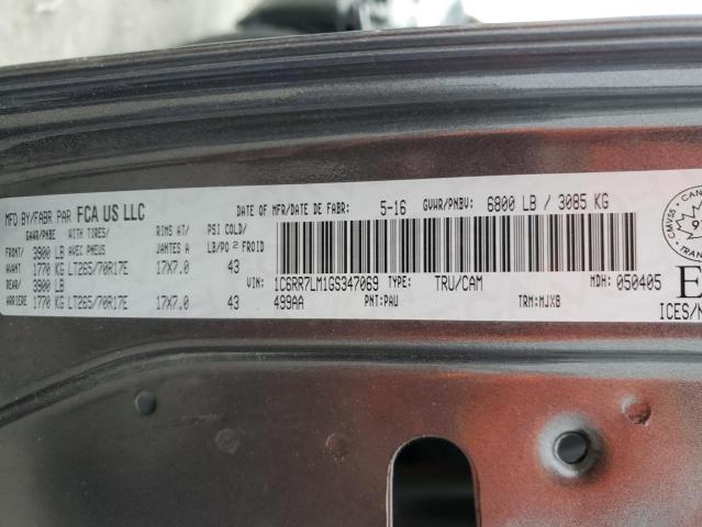 1C6RR7LM1GS347069 RAM 1500 Slt