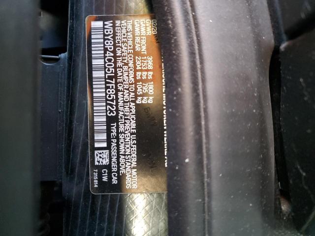WBY8P4C05L7F85723 BMW I3 REX