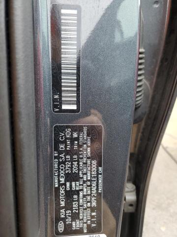 3KPF24AD6LE183008 KIA FORTE FE