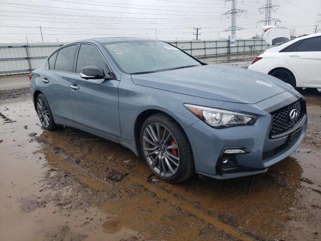 JN1FV7DR8MM880623 Infiniti Q50 Red Sport 400