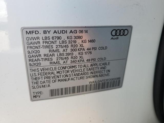 WA1LGAFE3FD003388 Audi Q7 Premium Plus