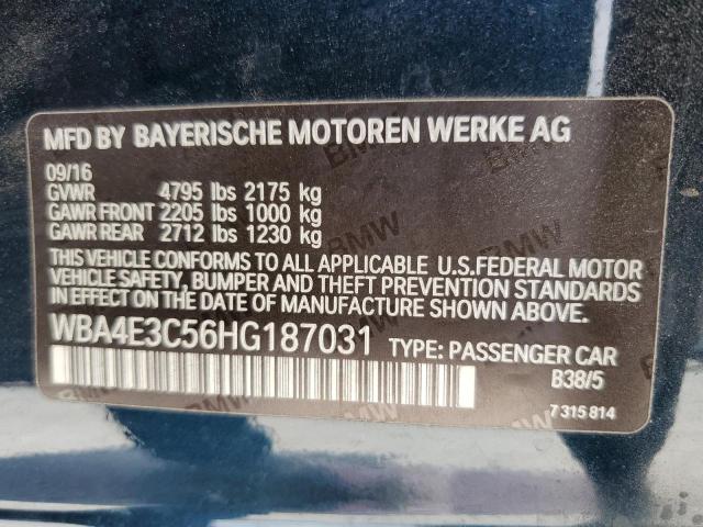 WBA4E3C56HG187031 BMW 440i Gran Coupe