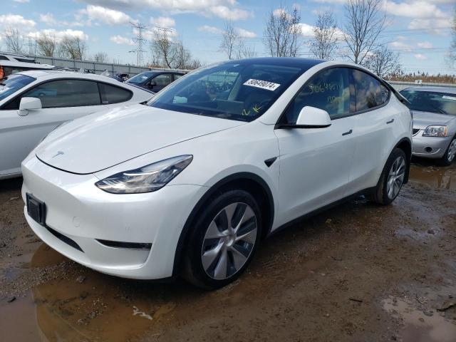 Продажа на аукционе авто 2022 Tesla Model Y, vin: 7SAYGDEE0NF320103, номер лота: 50649074