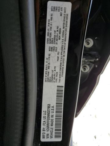 1C6RRFFG5NN327953 RAM 1500 Big Horn/lone Star