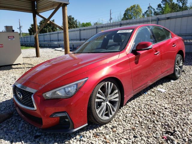 Aukcja sprzedaży 2021 Infiniti Q50 Sensory, vin: JN1EV7CR6MM751096, numer aukcji: 50685834