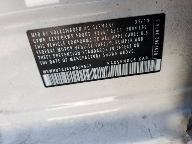 WVWHD7AJ4EW009909 Volkswagen GTI