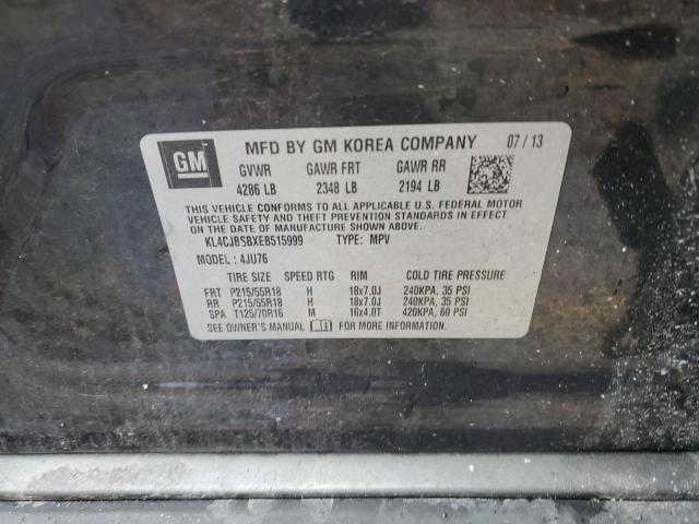 KL4CJBSBXEB515999 Buick Encore Convenience