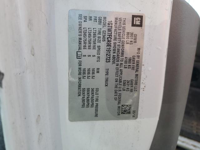 1GTW7FCA9E1912723 GMC Savana G2500