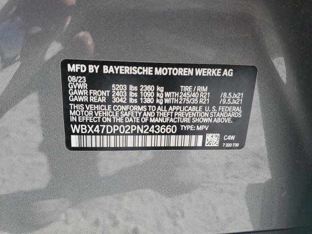 WBX47DP02PN243660 BMW X3 Sdrive30i