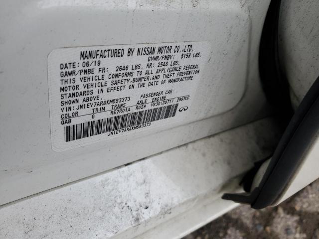 JN1EV7AR4KM593373 Infiniti Q50 LUXE