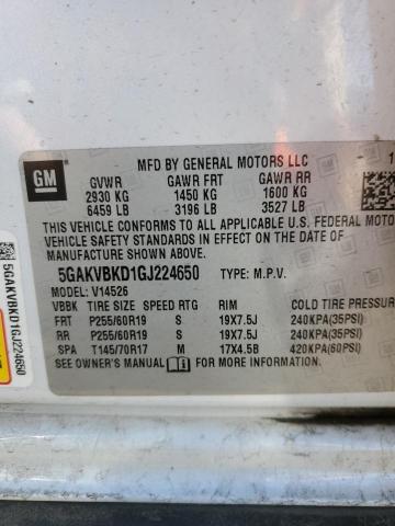 5GAKVBKD1GJ224650 Buick Enclave