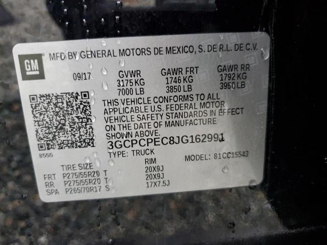 3GCPCPEC8JG162991 Chevrolet Silverado C1500 Custom