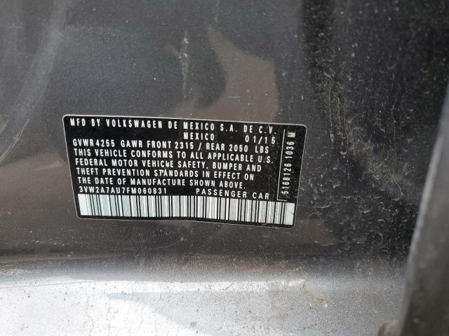 3VW2A7AU7FM060831 Volkswagen Golf Tdi