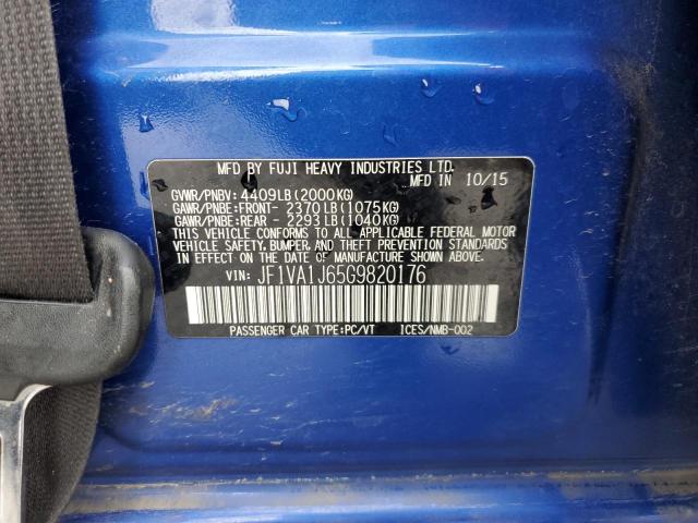 JF1VA1J65G9820176 Subaru Wrx Limited