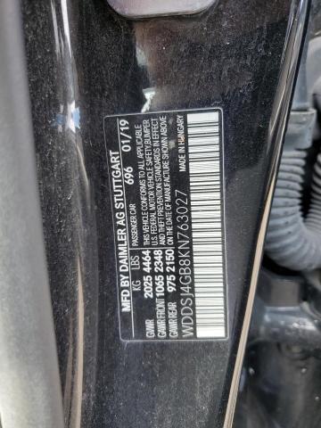 WDDSJ4GB8KN763027 Mercedes-Benz CLA 250 4MATIC