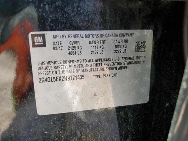 2G4GL5EX2H9171435 Buick Regal Sport Touring