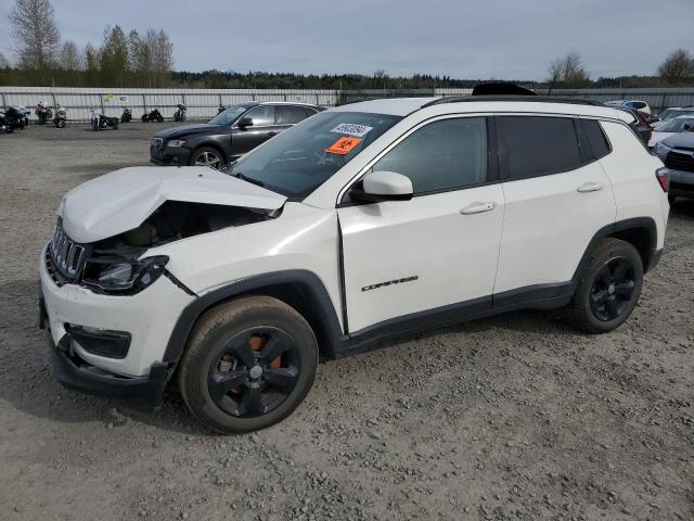 2018 Jeep Compass Latitude მანქანა იყიდება აუქციონზე, vin: 3C4NJDBB5JT315289, აუქციონის ნომერი: 49903094