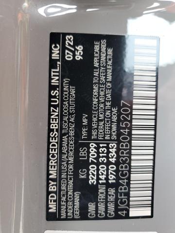 4JGFB4GB3RB045207 Mercedes-Benz Gle 450e 4matic