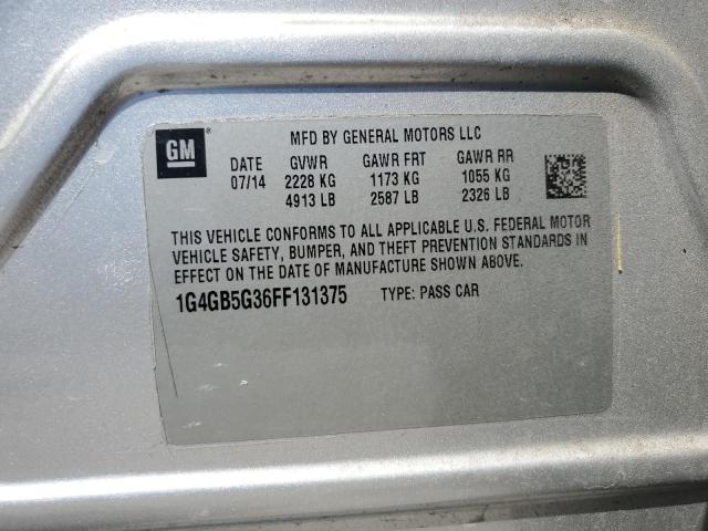 1G4GB5G36FF131375 Buick Lacrosse