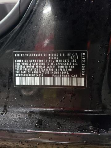 3VWC57BU4KM124034 Volkswagen JETTA S