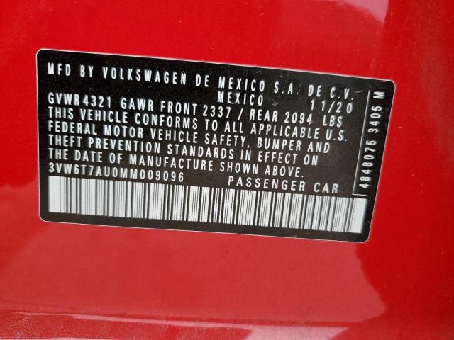 3VW6T7AU0MM009096 Volkswagen GTI S