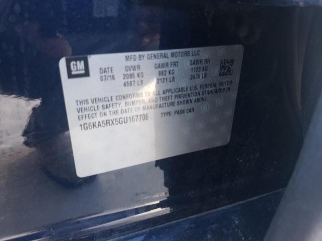 1G6KA5RX5GU167706 Cadillac CT6