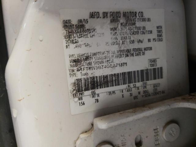 1FT8W3BT4GEA71371 Ford F350 Super Duty