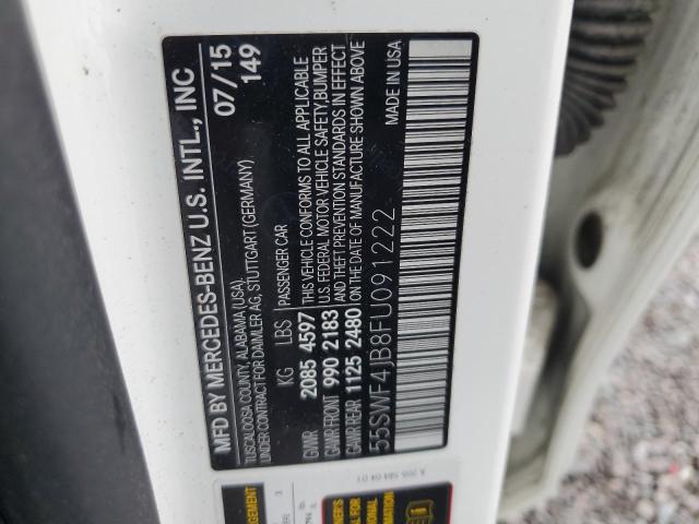 55SWF4JB8FU091222 Mercedes-Benz C 300