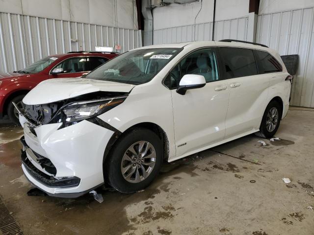 Auction sale of the 2021 Toyota Sienna Le, vin: 5TDBRKEC3MS009985, lot number: 52116494