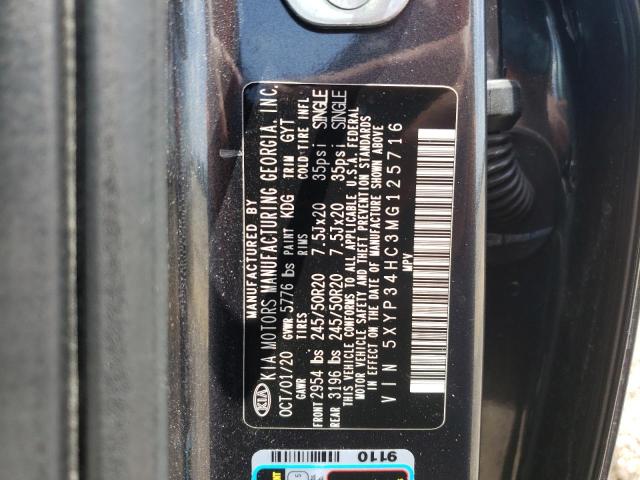 5XYP34HC3MG125716 KIA Telluride Ex