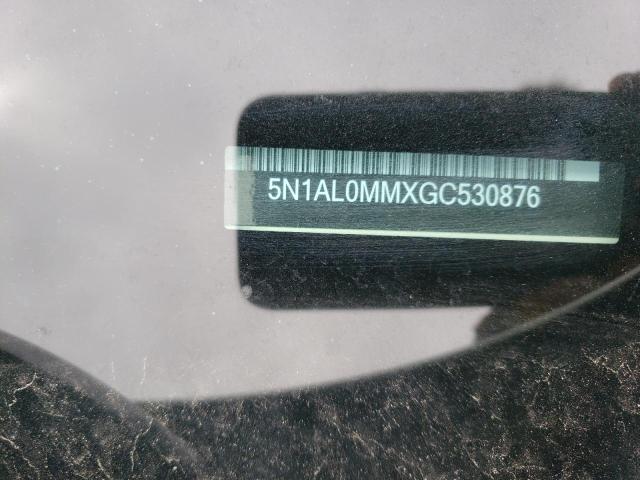 5N1AL0MMXGC530876 Infiniti QX60