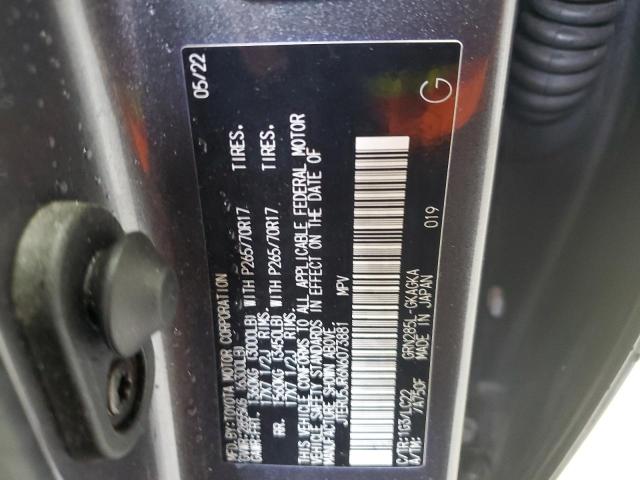 JTERU5JR6N6073881 Toyota 4runner Sr5 Premium