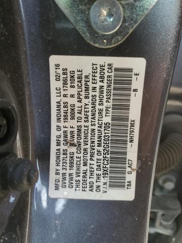 19XFC2F52GE031705 Honda Civic Lx