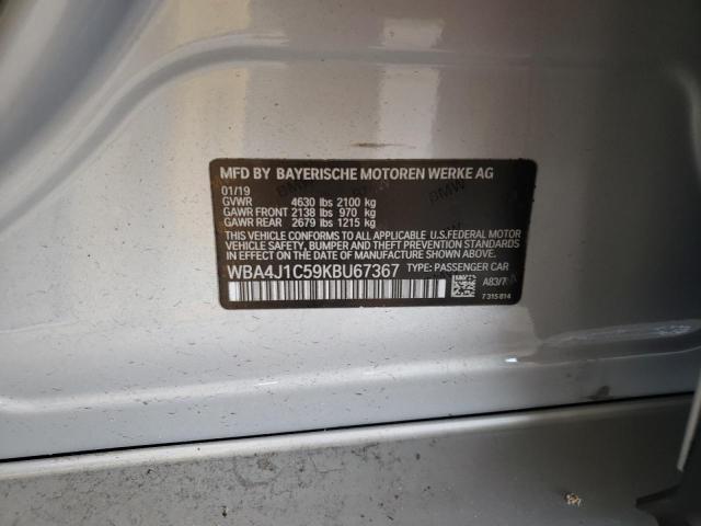 WBA4J1C59KBU67367 BMW 430i Gran Coupe