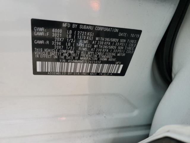 4S4WMAMD1L3423458 Subaru Ascent Limited