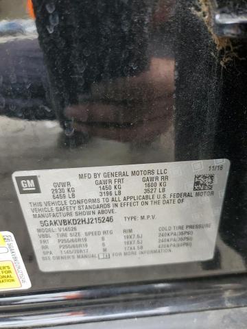5GAKVBKD2HJ215246 Buick Enclave