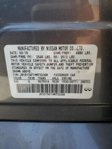 JN1EV7AP1HM732348 Infiniti Q50 Premium