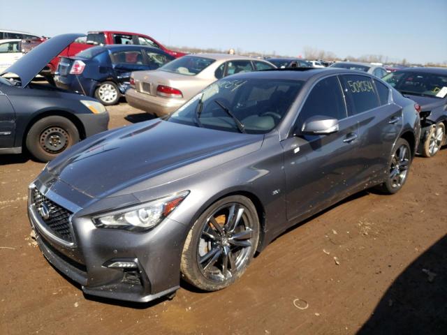 Продажа на аукционе авто 2019 Infiniti Q50 Luxe, vin: JN1EV7AR7KM591245, номер лота: 49984574