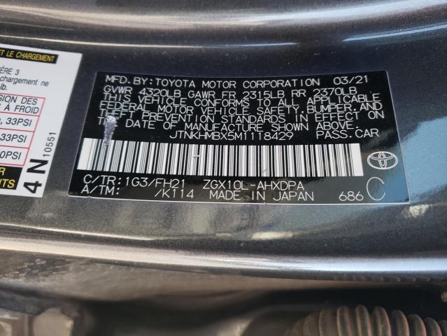 JTNKHMBX5M1118429 Toyota C-HR XLE